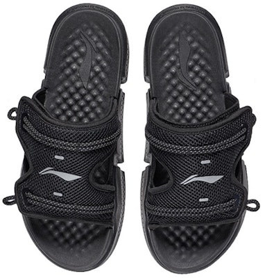 Sandalias Reflectantes Li-Ning 'Negro Plata' AGAS013-2 Shop Sandalias Reflectantes Li-Ning 'Negro Plata' AGAS013-2