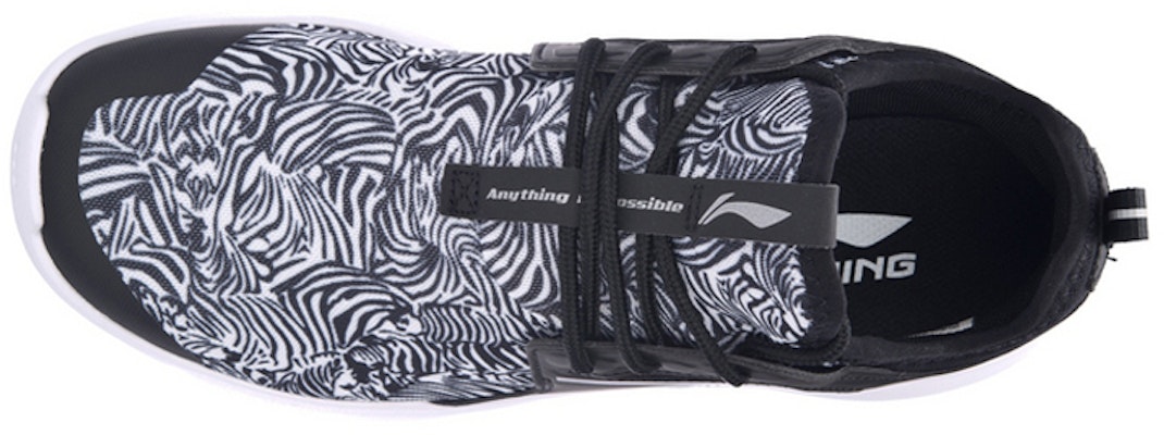 Li-Ning Casual Running Low 'Black Grey' ABCM023-2 Lookbook Li-Ning Casual Running Low 'Black Grey' ABCM023-2