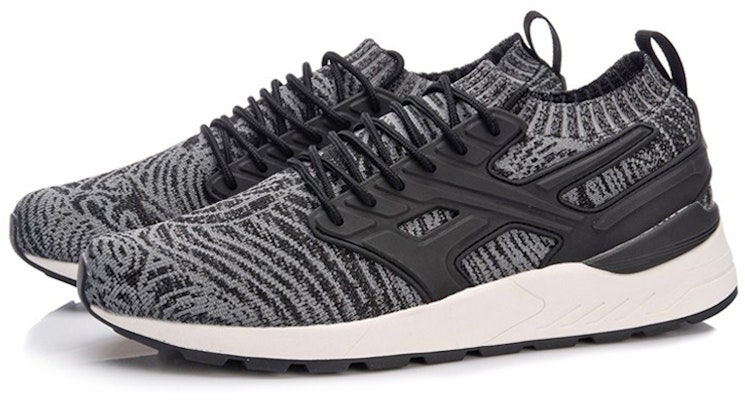 Li-Ning Casual Running Shoes 'Black Grey' AGLM179-1 Lookbook Li-Ning Casual Running Shoes 'Black Grey' AGLM179-1