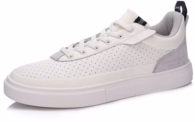 Li-Ning Casual Skate Shoe 'White Grey' GLKM087-3 Order Li-Ning Casual Skate Shoe 'White Grey' GLKM087-3