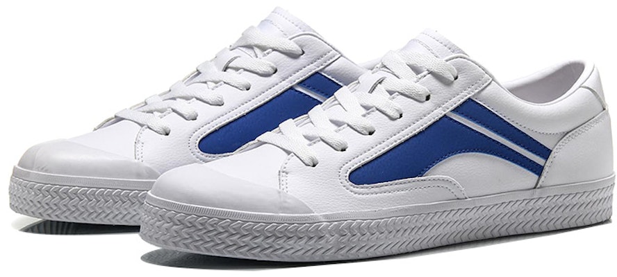 Li-Ning Casual Skate Shoes 'White Blue' AGCN204-4 Lookbook Li-Ning Casual Skate Shoes 'White Blue' AGCN204-4