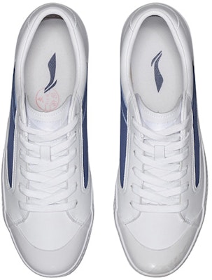 Li-Ning Casual Skate Shoes 'White Blue' AGCN204-4 Shop Li-Ning Casual Skate Shoes 'White Blue' AGCN204-4