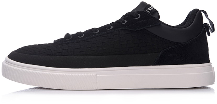 Li-Ning Casual Skating Shoes 'Black White' GLKM087-1 Buy Li-Ning Casual Skating Shoes 'Black White' GLKM087-1