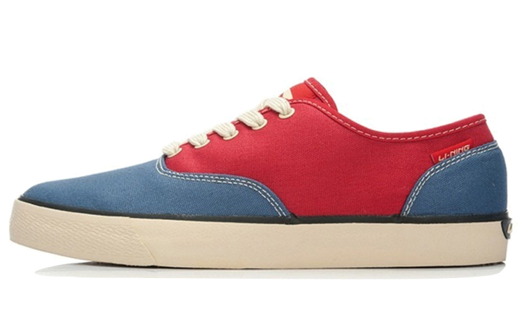 Li-Ning Casual Slip-Resistant Skate Shoes 'Red Blue'