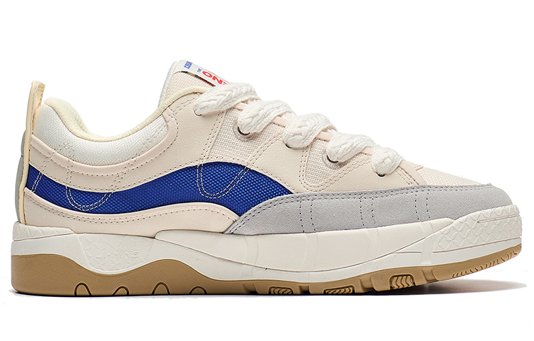Li-Ning CF 3.0 Skate Shoes 'Beige White Blue' 圖 2