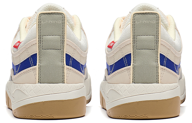 Li-Ning CF 3.0 Skate Shoes 'Beige White Blue' 圖 4