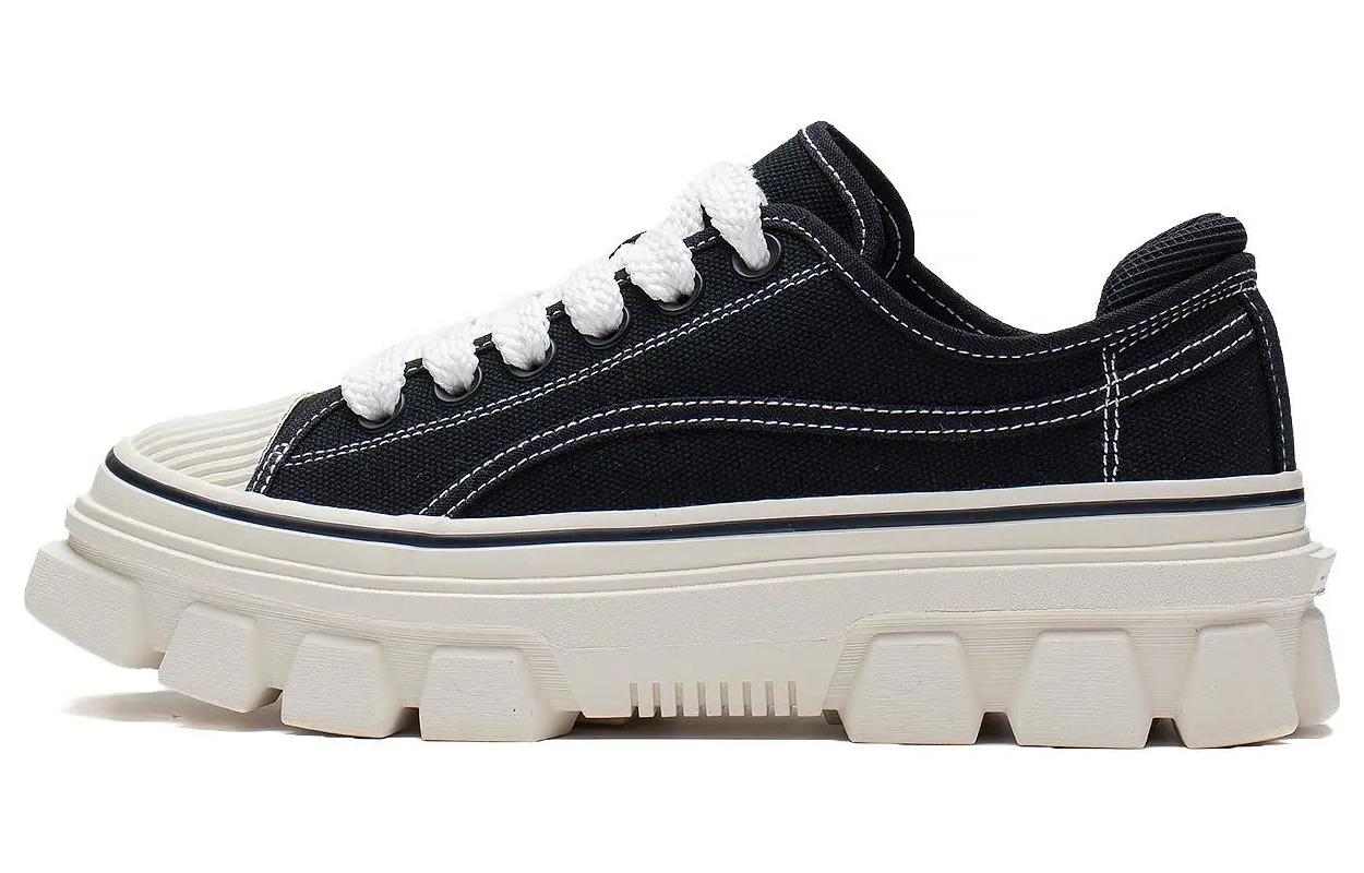 Li-Ning CF Casual Skate Shoes 'Black White'