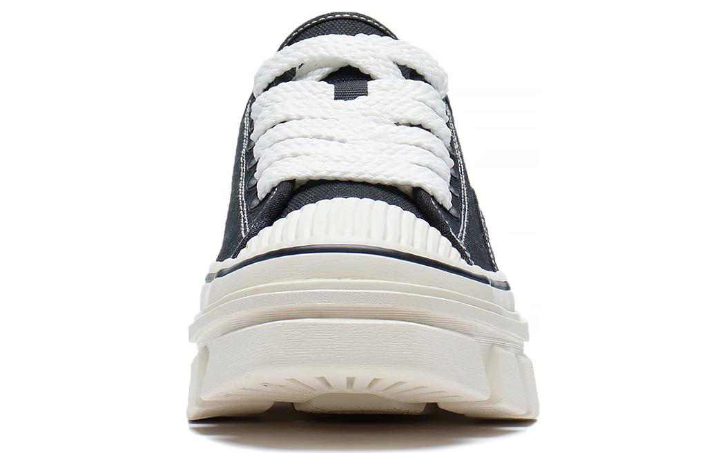 Li-Ning CF Casual Skate Shoes 'Black White' 圖 5