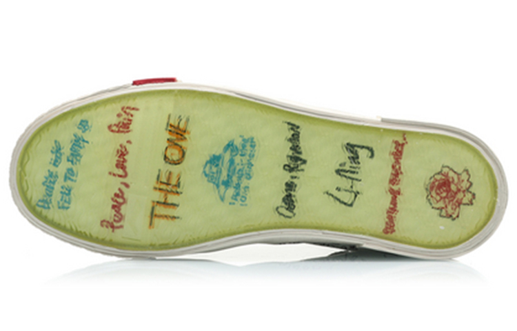 Li-Ning CF 'Hello Earth High Top White' 圖 5