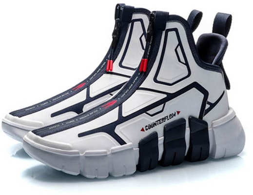 Li-Ning CF 'Light Wheel High-Top Retro Basketball - White' AGBP101-4 Lookbook Li-Ning CF 'Light Wheel High-Top Retro Basketball - White' AGBP101-4