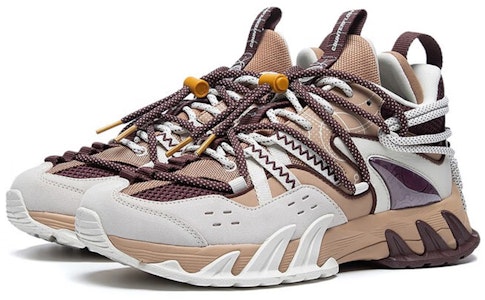 李宁CF系列运动鞋 '棕白' ARDS017-2 Lookbook 李宁CF系列运动鞋 '棕白' ARDS017-2