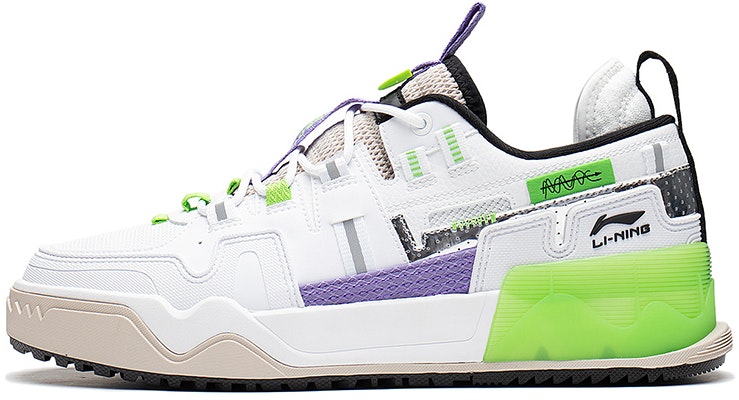 리닝 CF 플래시 스타 1.5 '화이트 그린 퍼플' AGCS057-2 Buy 리닝 CF 플래시 스타 1.5 '화이트 그린 퍼플' AGCS057-2