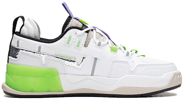 리닝 CF 플래시 스타 1.5 '화이트 그린 퍼플' AGCS057-2 Order 리닝 CF 플래시 스타 1.5 '화이트 그린 퍼플' AGCS057-2