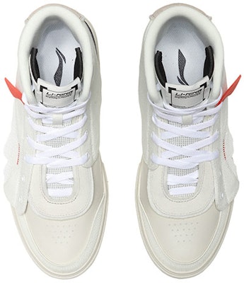 Li-Ning CF High 'Classic White' AGCR079-2 Shop Li-Ning CF High 'Classic White' AGCR079-2
