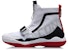 Li-Ning CF High Top Retro Basketball 'Putih Merah' 'Suyi Fengqi Wu Cang' AGBN083-2