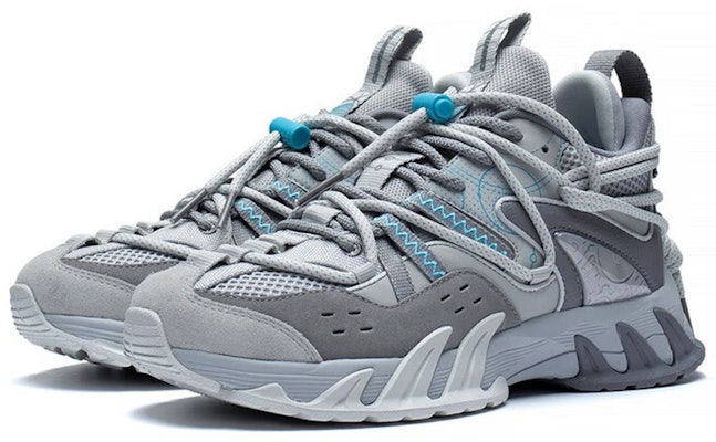 Li-Ning CF Series Sneakers 'Blue Grey' ARDS017-1 Lookbook Li-Ning CF Series Sneakers 'Blue Grey' ARDS017-1