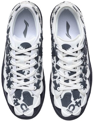 Li-Ning Counterflow MARS-X 'White Black' AGLR216-3 Shop Li-Ning Counterflow MARS-X 'White Black' AGLR216-3