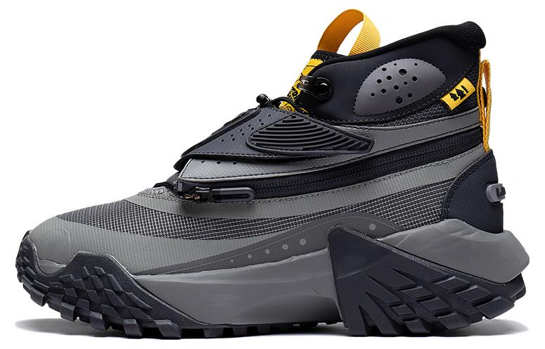 Buy 李宁CF溯系列 林川逐梦主题秀款 防滑耐磨 高帮运动休閒鞋 灰黑色