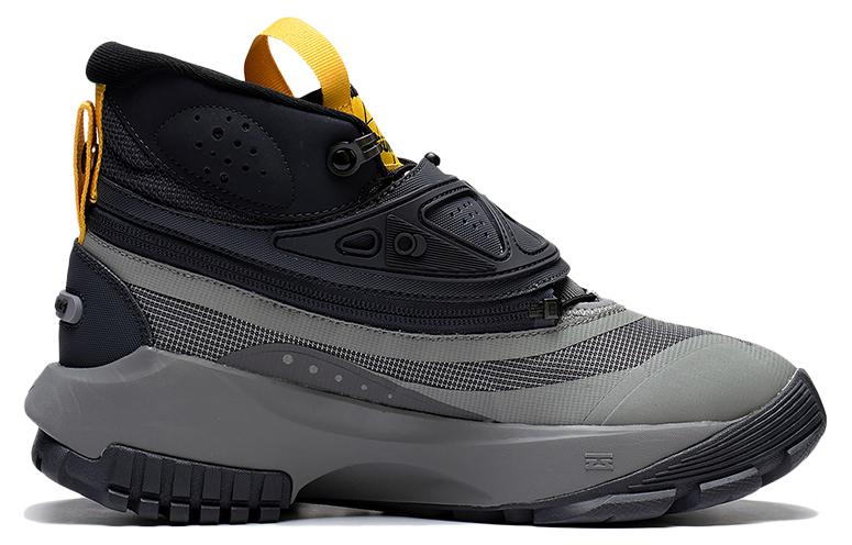 Order 李宁CF溯系列 林川逐梦主题秀款 防滑耐磨 高帮运动休閒鞋 灰黑色