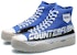 Li-Ning CF The One 'Metallic Pioneer High-Top Biru' AGCQ237-2