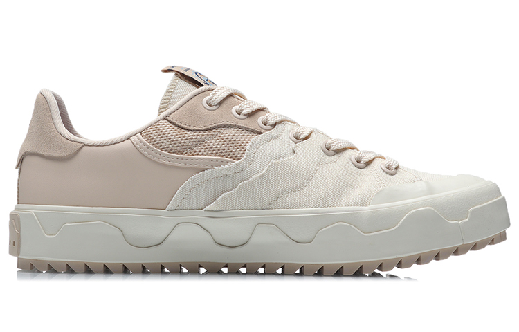 Order LiNing李寧 CF 敦煌博物館聯名 休閒板鞋 白杏