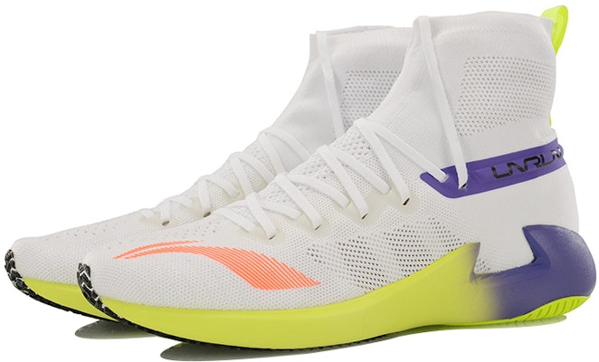 Li-Ning Chase 'White Yellow Purple' ARBN001-8 Lookbook Li-Ning Chase 'White Yellow Purple' ARBN001-8