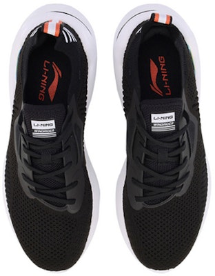 LiNing李寧 乘風 一體織透氣潮流休閒跑步鞋 男女同款 黑色 Shop LiNing李寧 乘風 一體織透氣潮流休閒跑步鞋 男女同款 黑色