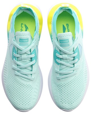 LiNing李寧 乘風 一體織透氣潮流休閒鞋 女款 柔水藍 Shop LiNing李寧 乘風 一體織透氣潮流休閒鞋 女款 柔水藍