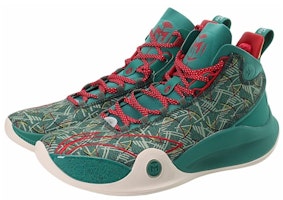 李宁 CJ-1 迈克勒姆一代 減震防滑 高幫 實戰籃球鞋 男款 鎘綠色 Lookbook 李宁 CJ-1 迈克勒姆一代 減震防滑 高幫 實戰籃球鞋 男款 鎘綠色