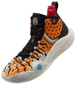 李寧 CJ1 マッカラム限定 黒オレンジ ABAR019-25 Shop 李寧 CJ1 マッカラム限定 黒オレンジ ABAR019-25