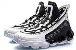 李寧クラシックバスケットミッド "黒白" (Riningu Kurashikku Basuketto Middo "Kuro Shiro") AGBP127-1 Lookbook 李寧クラシックバスケットミッド "黒白" (Riningu Kurashikku Basuketto Middo "Kuro Shiro") AGBP127-1