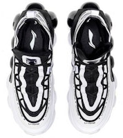 李寧クラシックバスケットミッド "黒白" (Riningu Kurashikku Basuketto Middo "Kuro Shiro") AGBP127-1 Shop 李寧クラシックバスケットミッド "黒白" (Riningu Kurashikku Basuketto Middo "Kuro Shiro") AGBP127-1