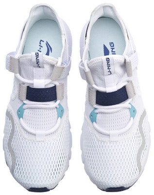 리닝 클래식 캐주얼 '화이트 블루 그레이' (Li-Ning Classic Casual '화이트 블루 그레이') AGCP033-2 Shop 리닝 클래식 캐주얼 '화이트 블루 그레이' (Li-Ning Classic Casual '화이트 블루 그레이') AGCP033-2