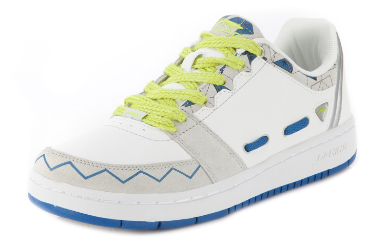 Li-Ning Classic Casual 'White Grey Green' 圖 2