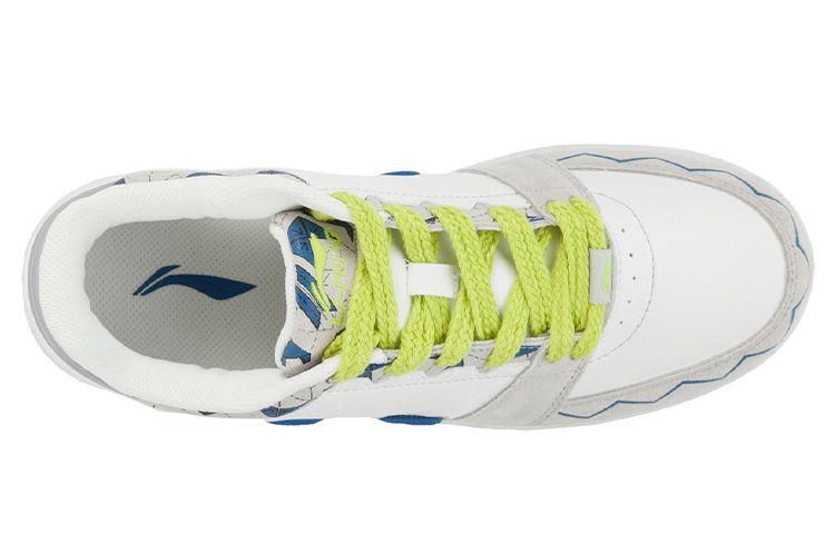 Li-Ning Classic Casual 'White Grey Green' 圖 3