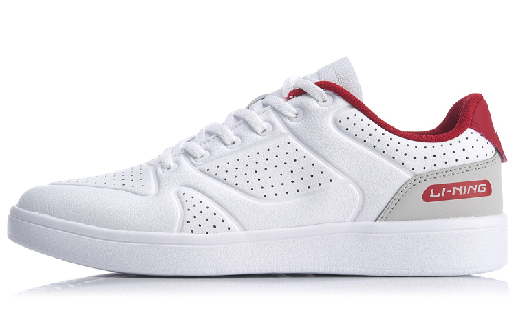 Buy 李宁经典休闲鞋 '白红' AGCQ279-4