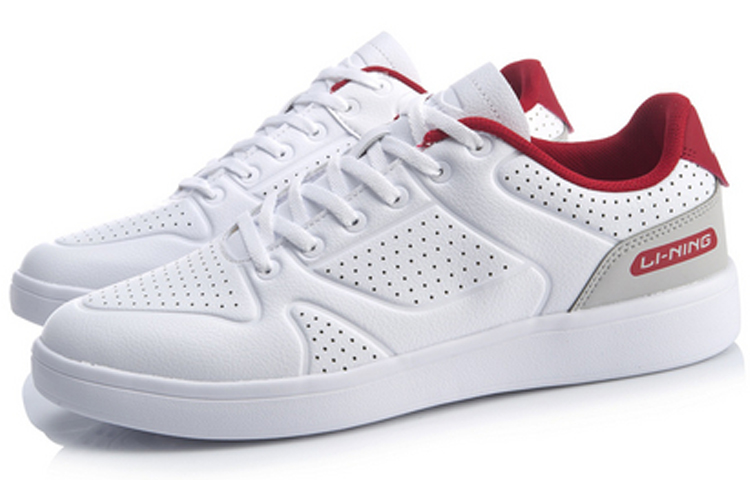 Li-Ning Classic Casual 'White Red' 圖 3