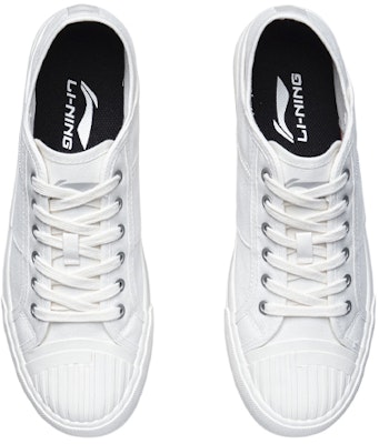 Li-Ning Classic Casual Low 'Snow White' AGCR103-3 Shop Li-Ning Classic Casual Low 'Snow White' AGCR103-3