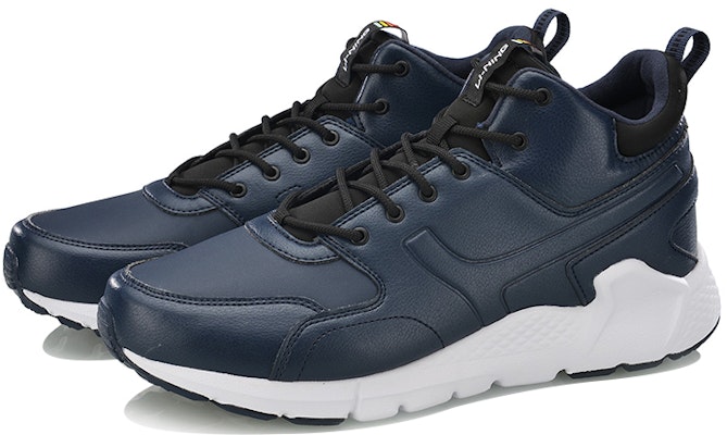 Li-Ning Classic Casual Mid 'Blue White' AGCN117-2 Lookbook Li-Ning Classic Casual Mid 'Blue White' AGCN117-2