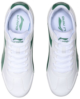 Kasut Kasual Klasik Li-Ning 'Putih Hijau' AGCP239-4 Shop Kasut Kasual Klasik Li-Ning 'Putih Hijau' AGCP239-4