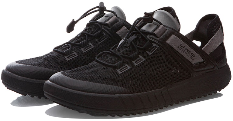 Li-Ning Classic Casual Shoes Unisex 'Black' AGCQ111-1 Lookbook Li-Ning Classic Casual Shoes Unisex 'Black' AGCQ111-1