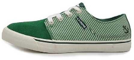 Li-Ning Classic Casual Skate Shoes 'Emerald Green' ALAH033-5 Li-Ning Classic Casual Skate Shoes 'Emerald Green' ALAH033-5