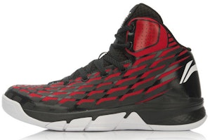 Li-Ning Classic Comfort High-Top Running Shoe 'Black Red' ABFK033-2 Li-Ning Classic Comfort High-Top Running Shoe 'Black Red' ABFK033-2