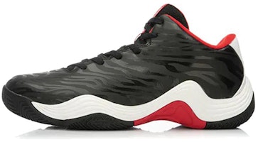 Li-Ning Classic Comfort Running Shoe 'Black Red White' ABPK051-2 Li-Ning Classic Comfort Running Shoe 'Black Red White' ABPK051-2