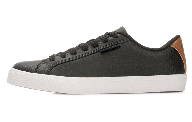 Li-Ning Classic Leather Sneakers 'Black Brown'