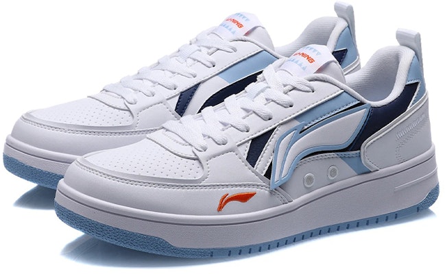 Li-Ning Classic Leisure 'White Blue Black' AGCS135-3 Lookbook Li-Ning Classic Leisure 'White Blue Black' AGCS135-3