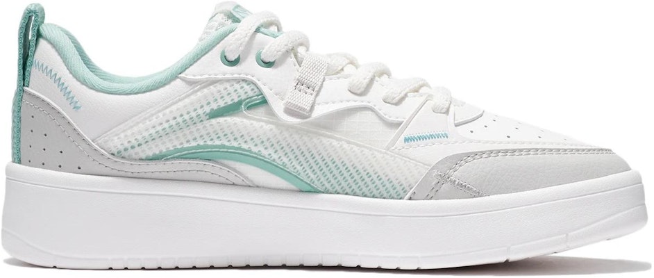 Li-Ning Classic Leisure 'White Grey Blue' AGCS086-4 Order Li-Ning Classic Leisure 'White Grey Blue' AGCS086-4