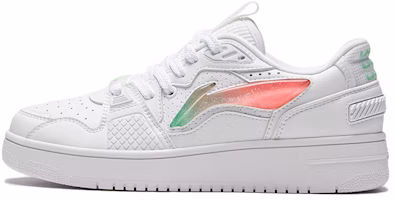 Li-Ning Classic Leisure 'White Neon Pink' AGCS084-1 Li-Ning Classic Leisure 'White Neon Pink' AGCS084-1