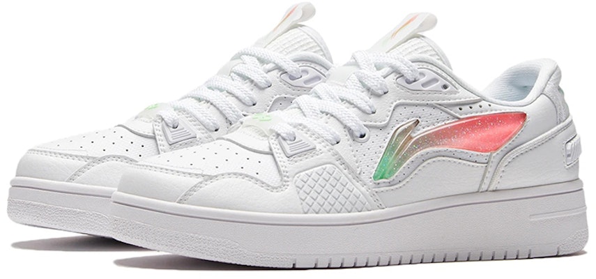 Li-Ning Classic Leisure 'White Neon Pink' AGCS084-1 Lookbook Li-Ning Classic Leisure 'White Neon Pink' AGCS084-1
