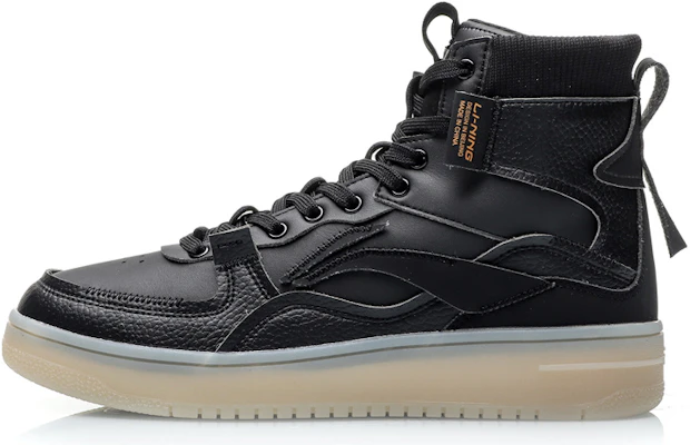 李宁经典休闲高帮'黑色' AGCP215-4 Buy 李宁经典休闲高帮'黑色' AGCP215-4